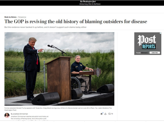 Artikulli i postuar në uebsajtin e "The Washington Post"-it