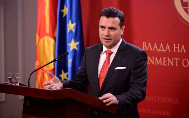 Kryeministri maqedonas Zaev (European Western Balkans)
