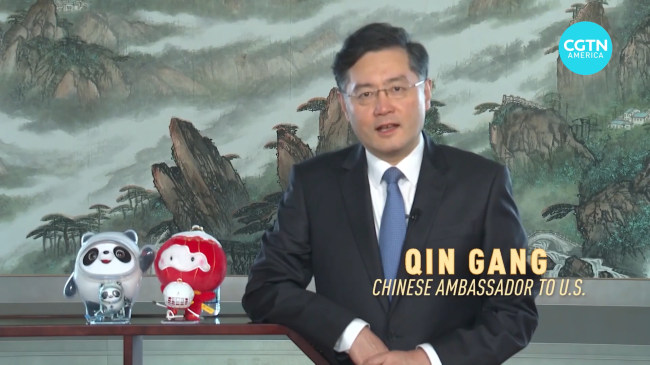Ambasadori kinez në ShBA, Qin Gang(Foto:CMG)