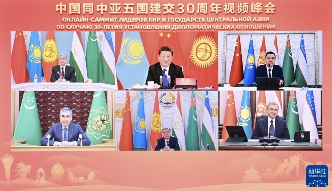 Udhëheqësit takohen në samitin virtual(Foto:Xinhua)