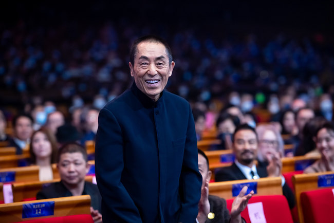 Zhang Yimou, regjizori i Ceremonisë së hapjes së Lojërat Olimpike Dimërore, 4 shkurt, Pekin(Foto:VCG)