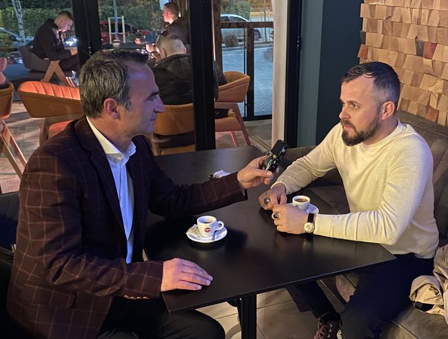 Vitor Deda ne interviste per CMG