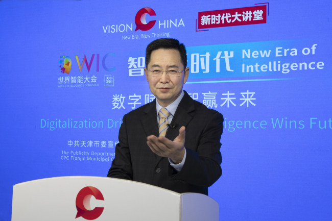 Qu Yingpu, botues dhe kryeredaktor i China Daily-së. [Foto nga Kuang Linhua/chinadaily.com.cn]
