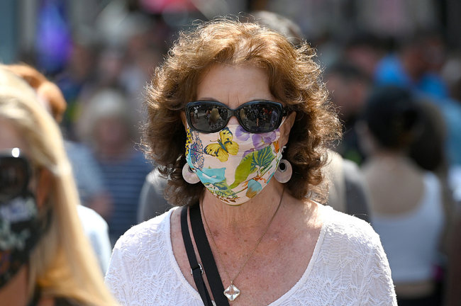 Nju Jorku shtrëngon masat e kontrollit kundër COVID-19 krahas rritjes së ndjeshme të rasteve infektimi, 15 korrik 2022(Foto:VCG)