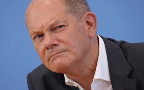 Olaf Scholz. per TVSH e gazit (Foto The Telegraph)