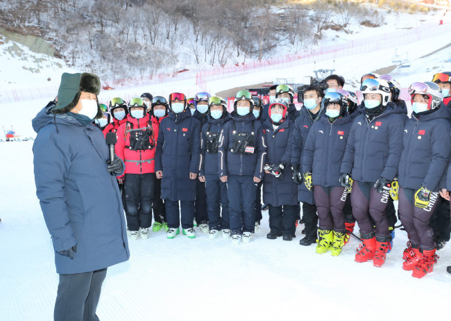 18. ledna 2021 v Pekingu provedl čínský prezident Xi Jinping inspekci příprav na zimní olympijské hry a zimní paralympijské hry.