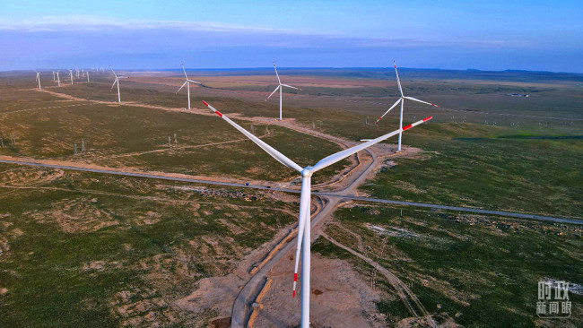 20. června 2021 byl připojen 100 MW projekt větrné energie Zhanatas, největší projekt větrné energie ve střední Asii, který spolu vybudovala Čína a Kazachstán, a v předstihu dosáhl plného výkonu při generování energie.