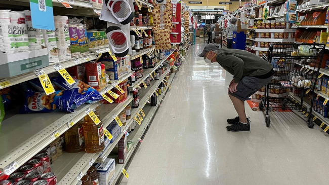 Snímek: Obchod s potravinami Safeway v Annapolis, Maryland, USA; 16. května 2022. Američané se připravují na šok z letních cenovek, protože inflace stále roste. /CFP