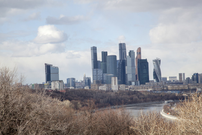 Photo de paysage urbain de Moscou, en Russie.(Photo/VCG)