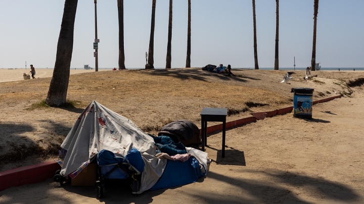 Rapidly increasing homelessness in LA, the second largest city in the USA