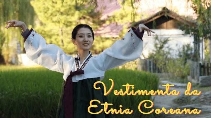 Vestimenta da Etnia Coreana