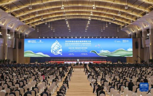 15ª Conferência das Partes da Convenção da Diversidade Biológica (COP15) foi realizada em Kunming