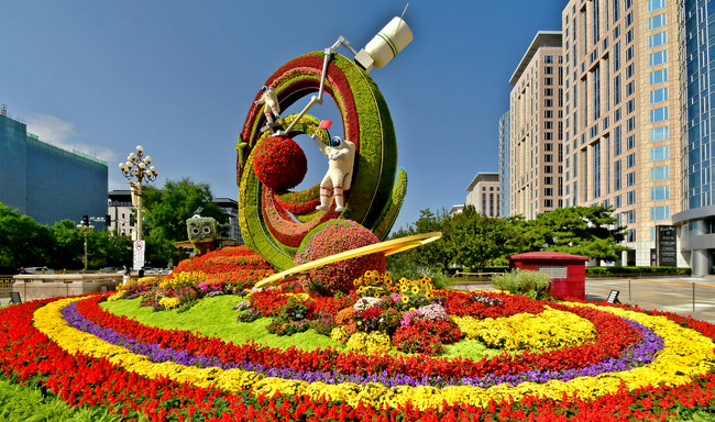 Ornamente florale de Ziua Națională