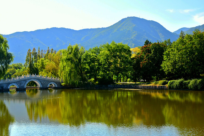 Toamna, la Grădina Botanică Beijing