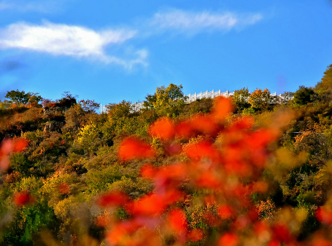 Satul Xidamo, îmbrățișat de culorile toamnei