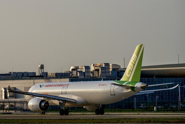 Završen probni let C919